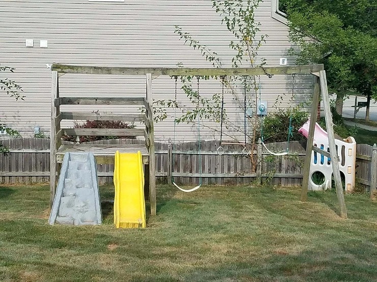 Swing Set Removal Carmel Indiana